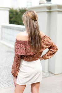 Beige Corduroy Button Mini Skirt - Shop Kendry Collection Boutique 