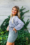 Olive Green Acid Wash Denim Mini Skirt- Shop Kendry Collection Boutique 