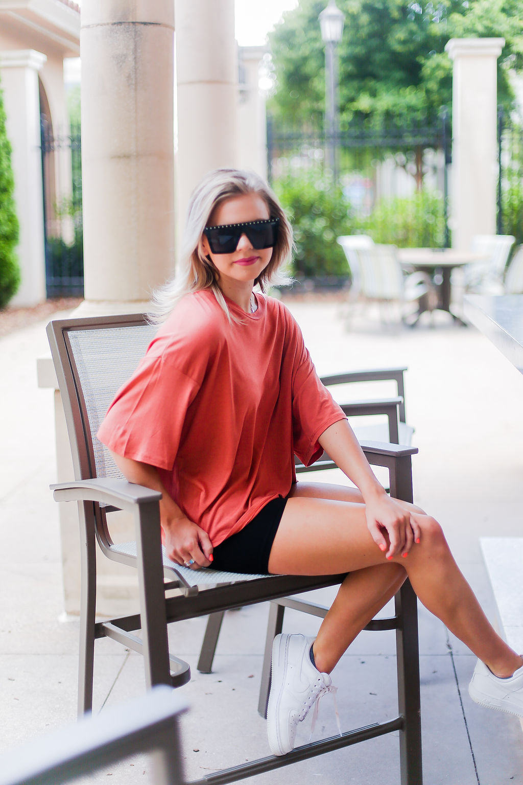 Orange Oversized Basic T-Shirt - Shop Kendry Collection Boutique